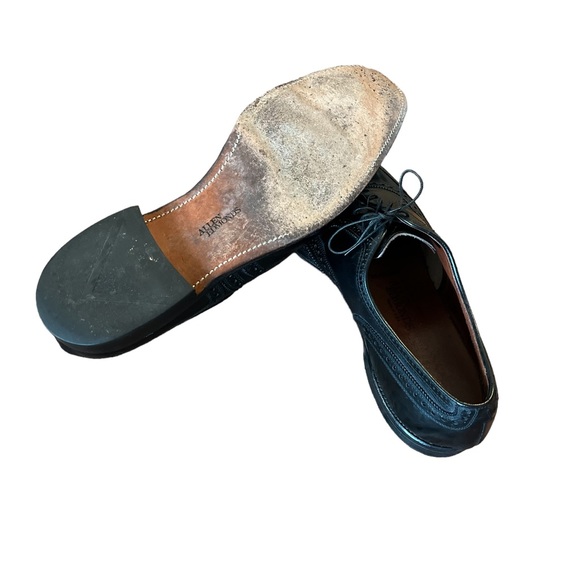 Allen Edmonds McAllister black wingtip Oxford brogue lace up shoes, size 12.5D - Picture 11 of 11